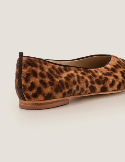 Julia Pointed Flats-Tan Leopard-2