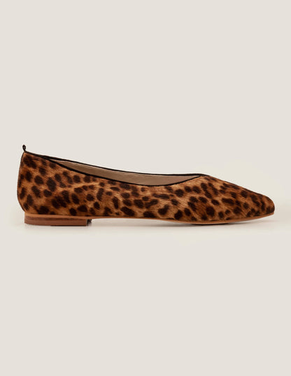 Julia Pointed Flats-Tan Leopard-3