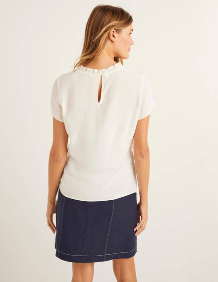 Amanda Top-Ivory