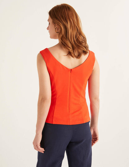 Ettie Ponte Top-Orange Sunset-3