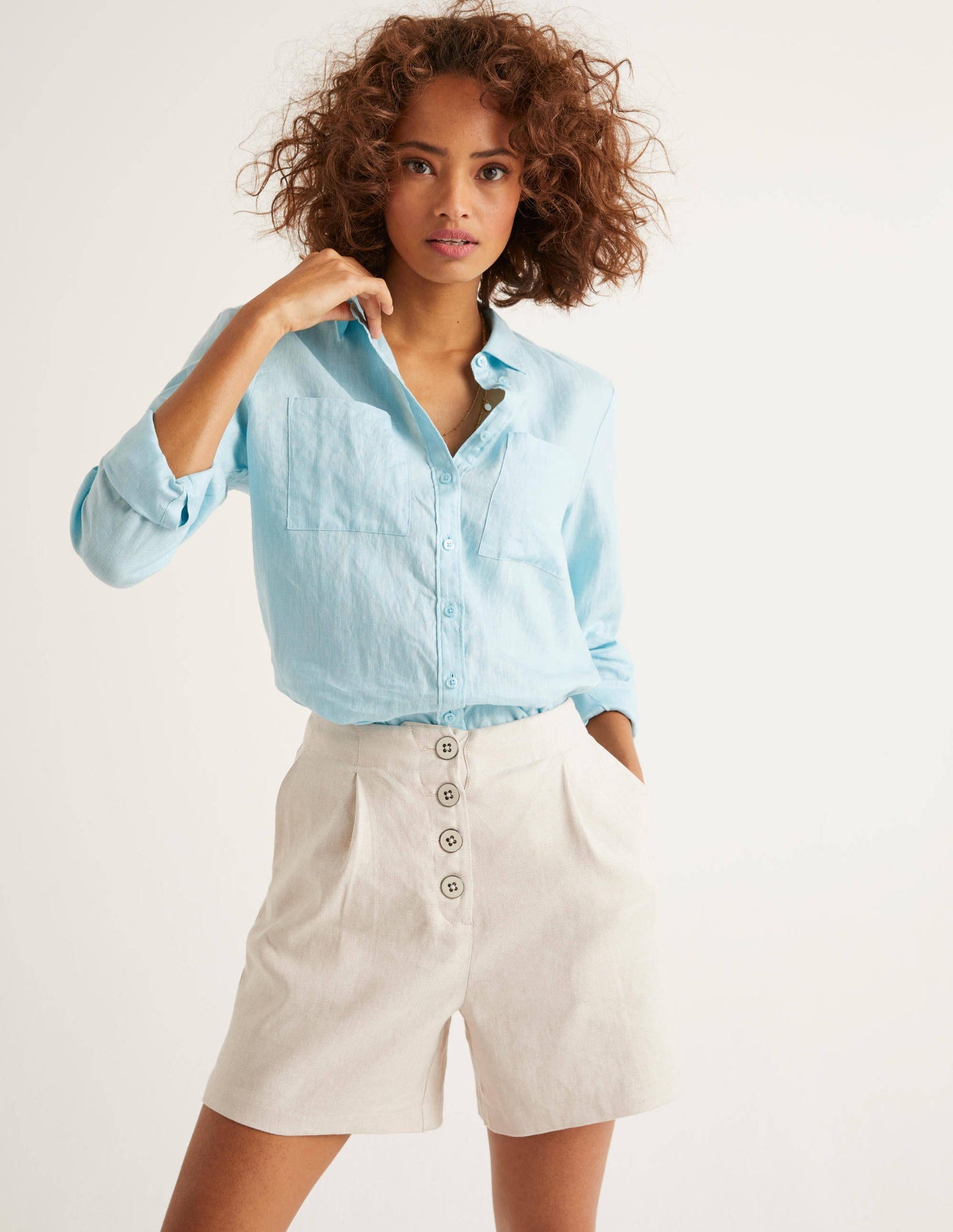 Bamburgh Shorts-Natural