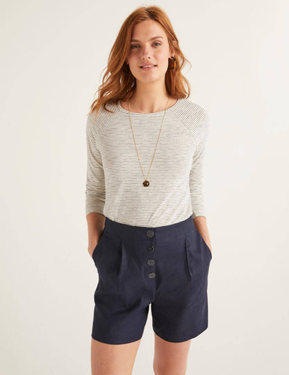 Bamburgh Shorts-Navy-4