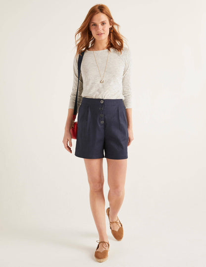 Bamburgh Shorts-Navy-2