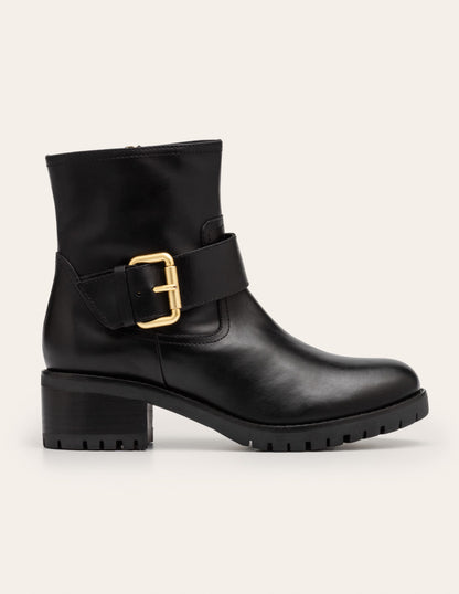 Bristol Biker Boots-Black-3