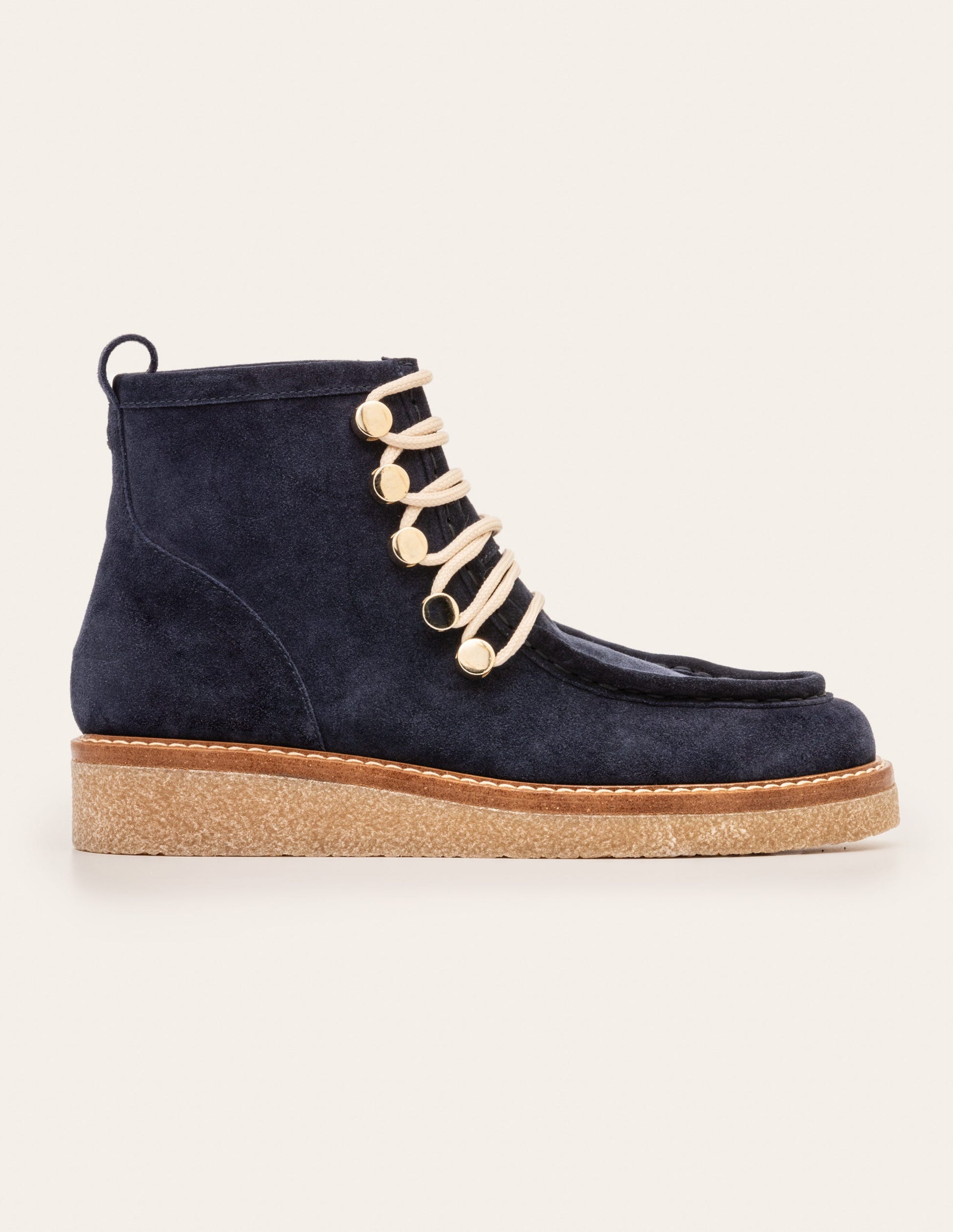 Gowrie Ankle Boots-Navy-3