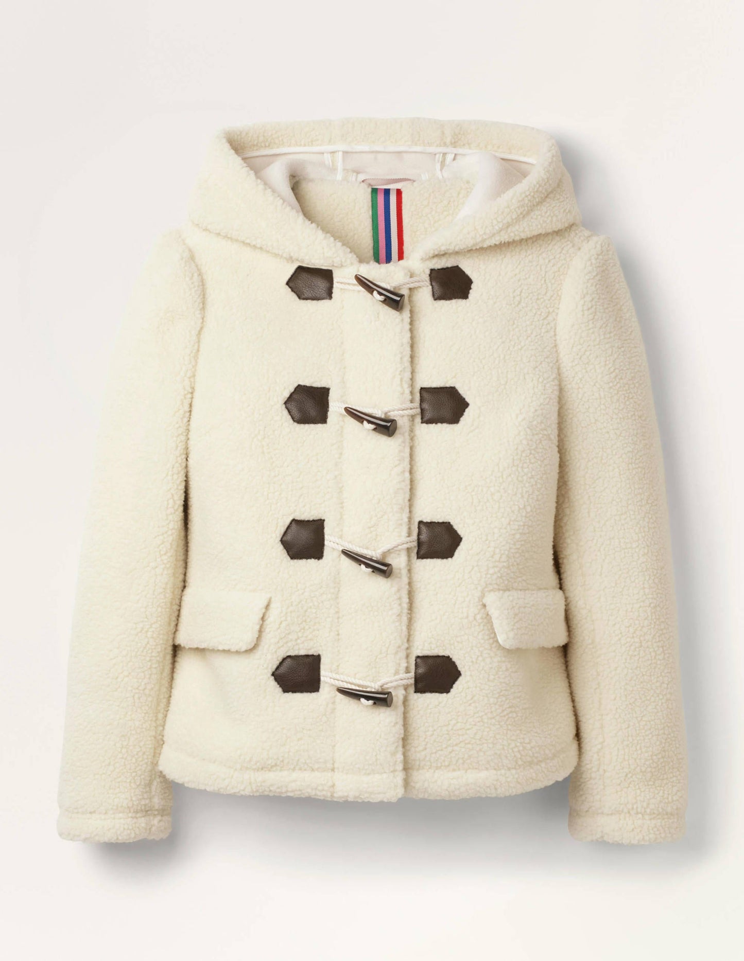 Elgin Borg Jacket-Ecru