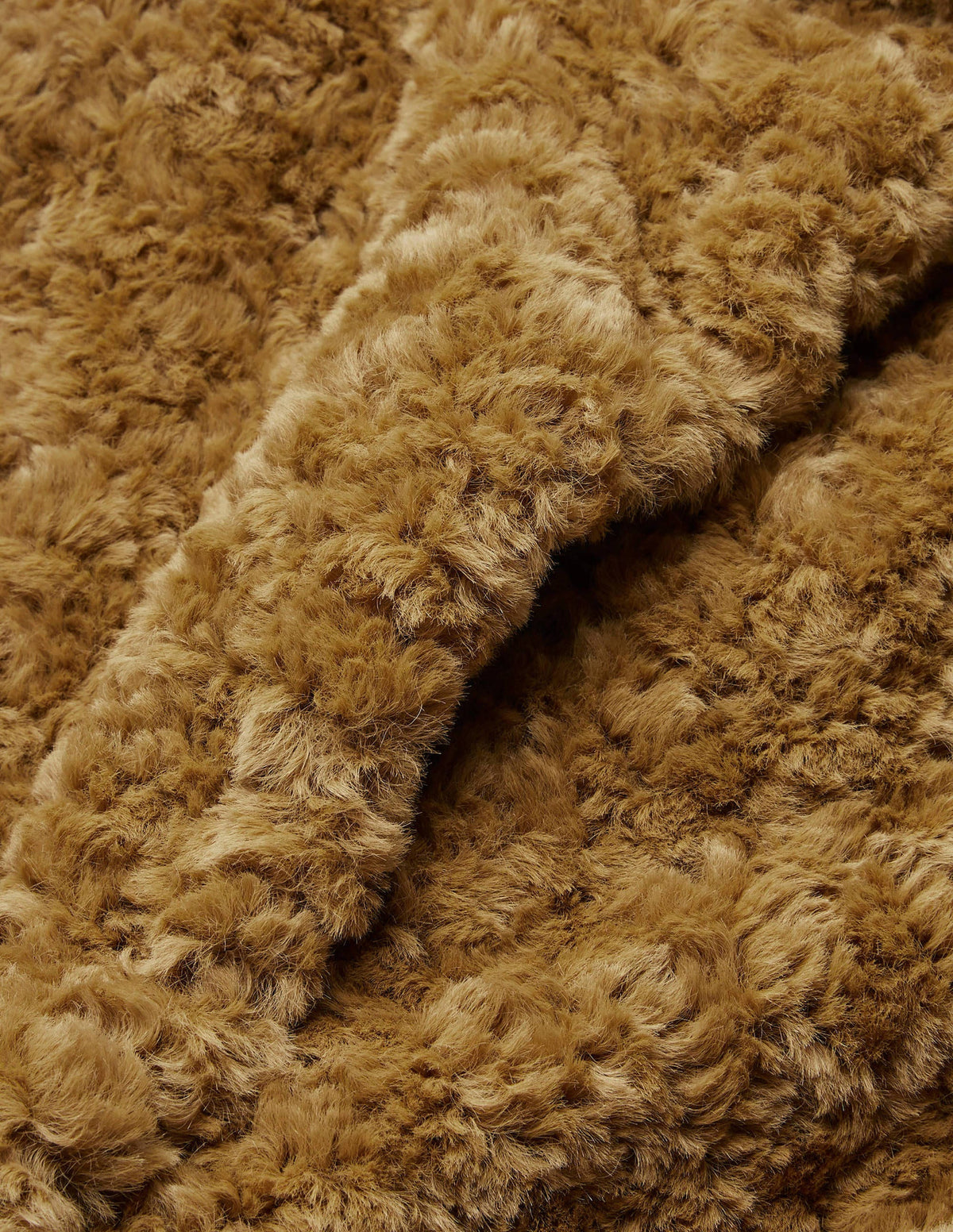 Haddon Faux Fur Gilet-Camel - Image 5