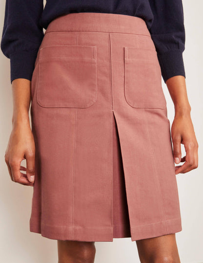 Auria Moleskin Skirt-Dusty Rose-3