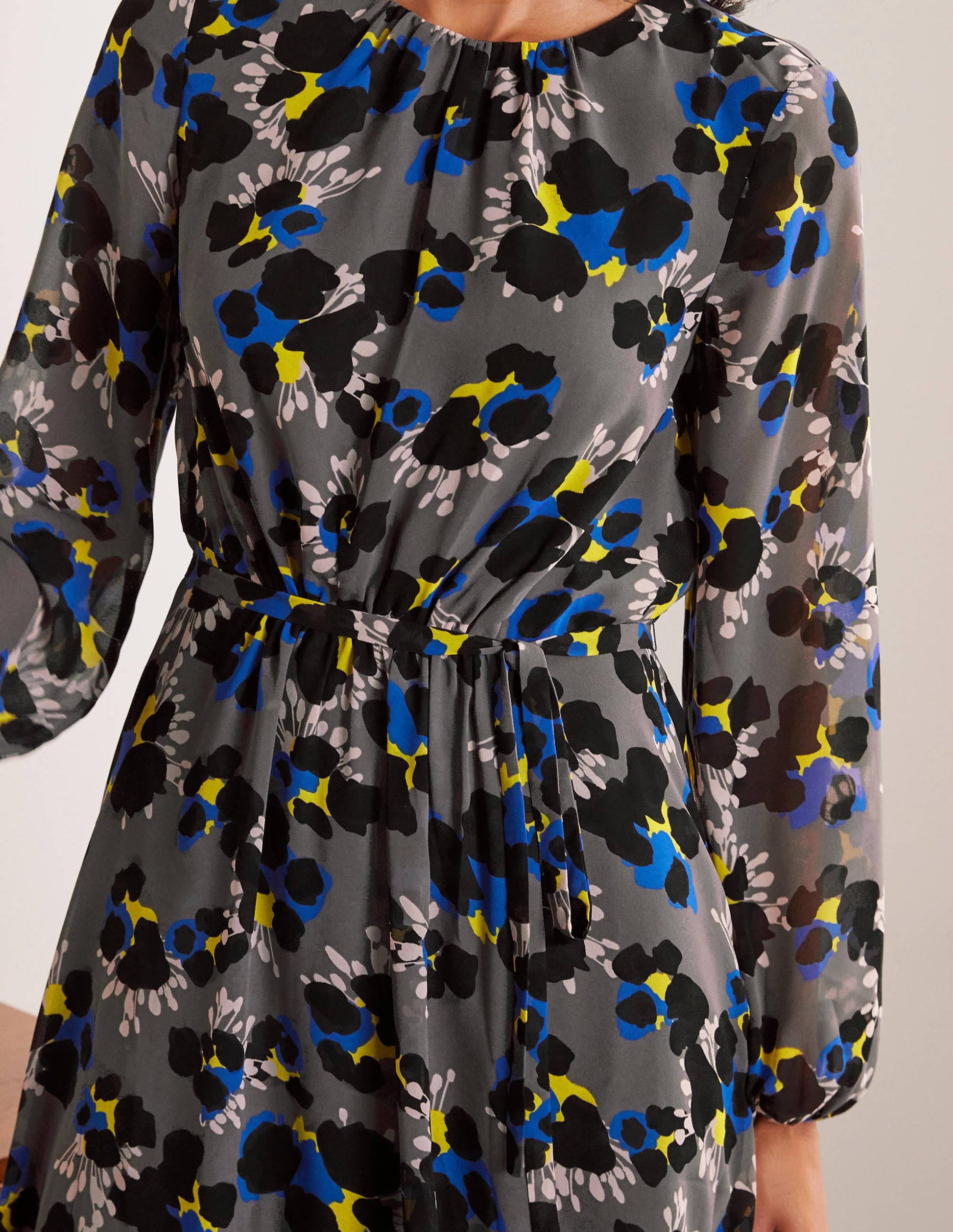 Dorothy Dress-Pewter, Wild Floret-3