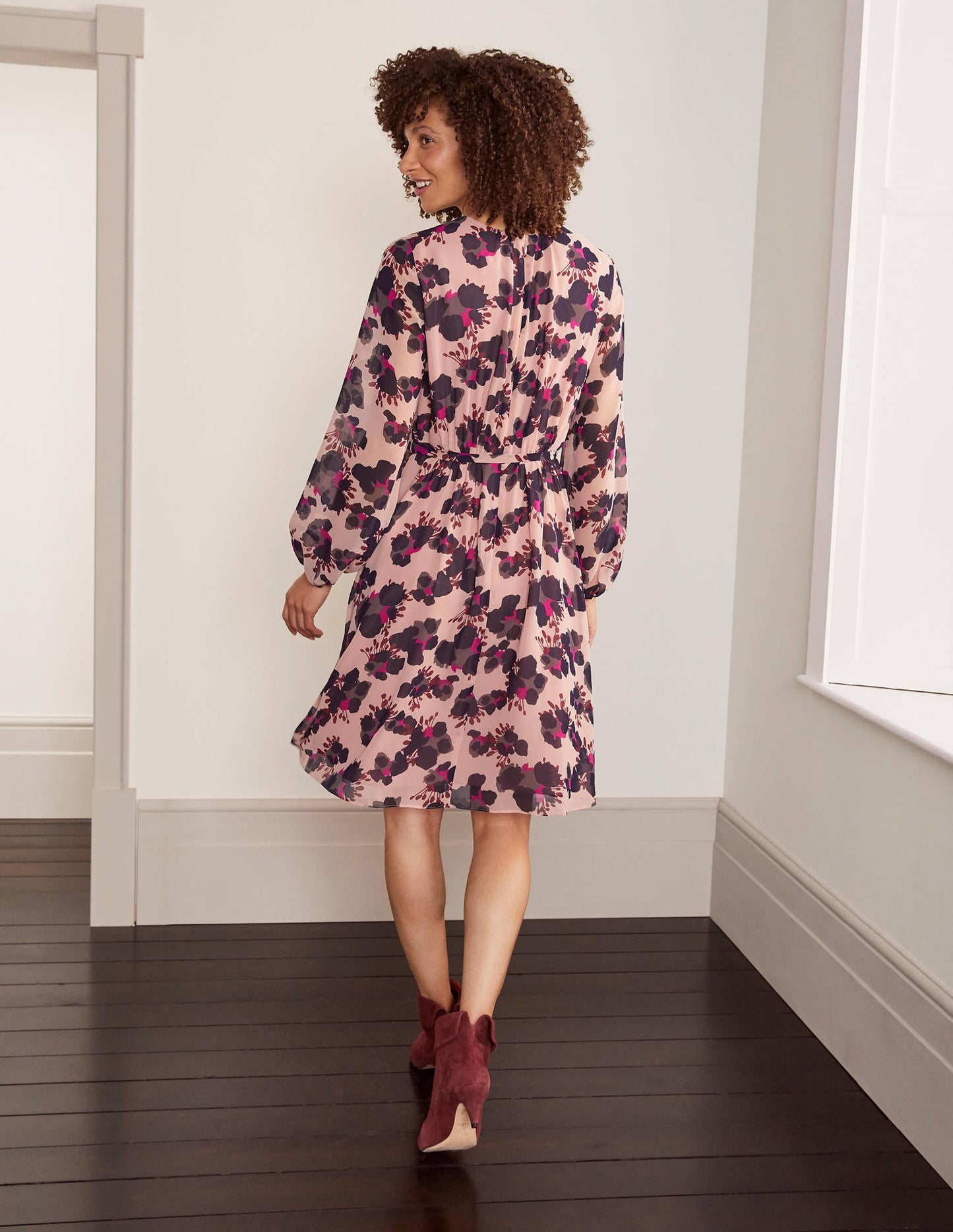 Dorothy Dress-Milkshake, Wild Floret