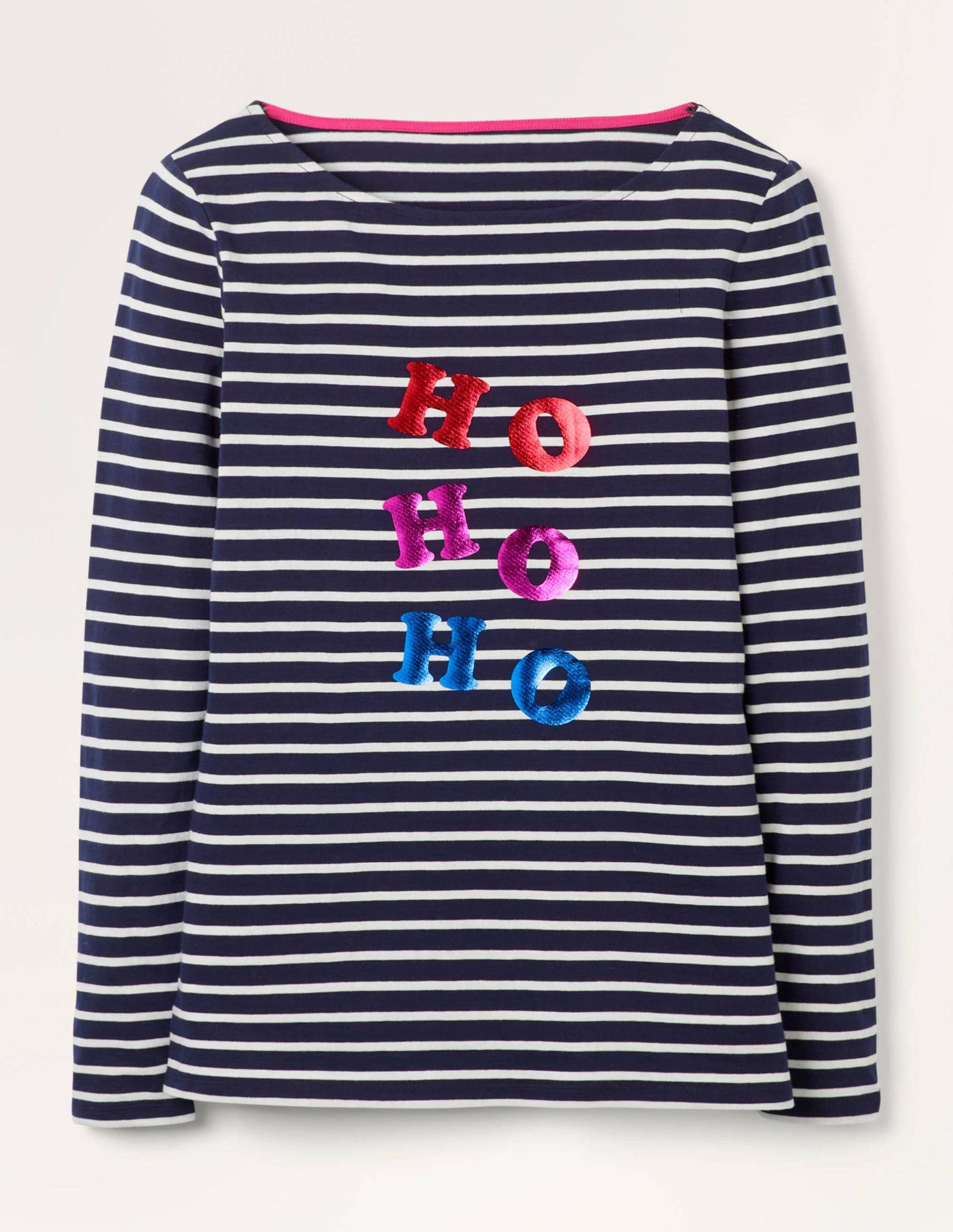 Christmas Breton-Metallic foil slogan-6