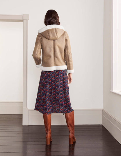 Thurso Sherpa Jacket-Camel-2