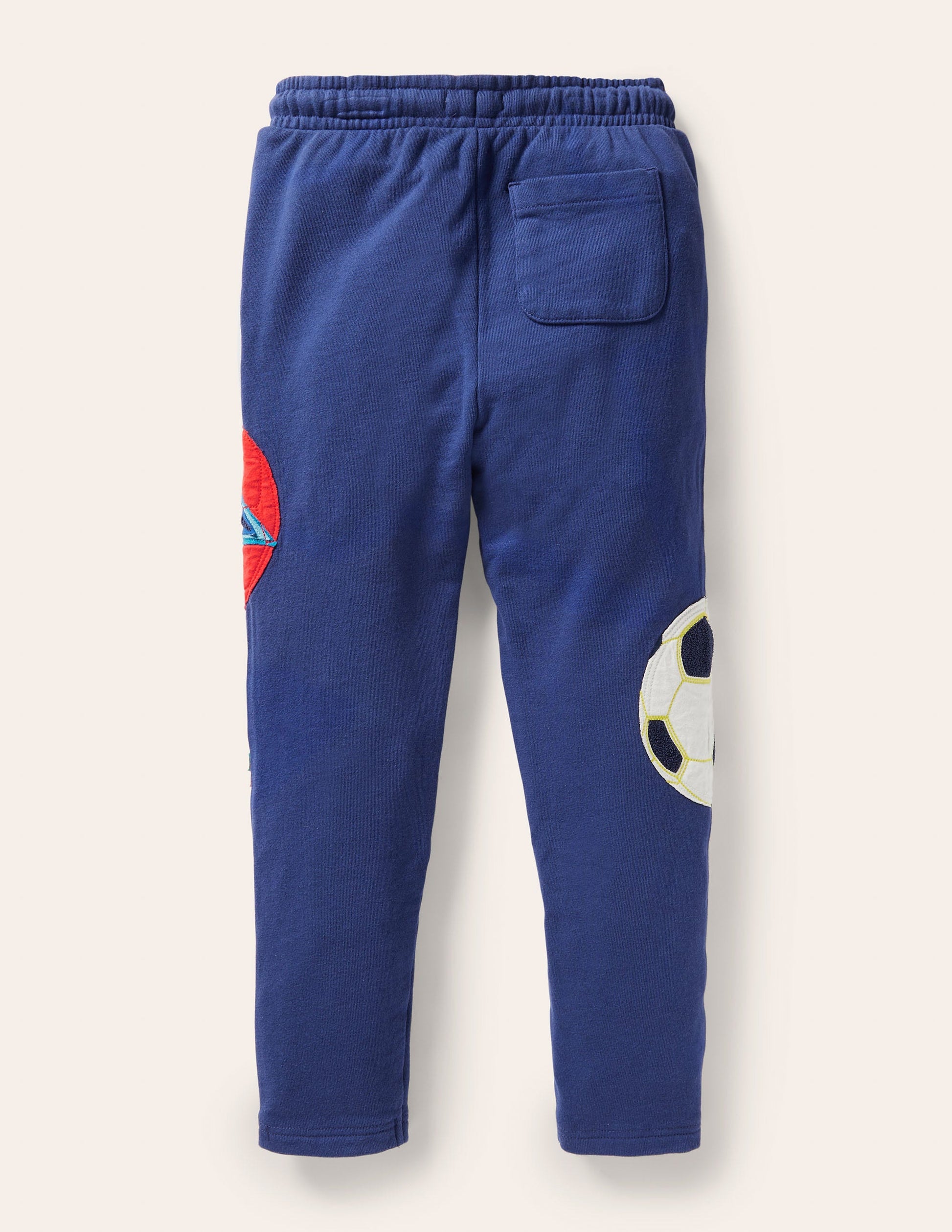 Appliqué Joggers-Starboard Blue Football-3