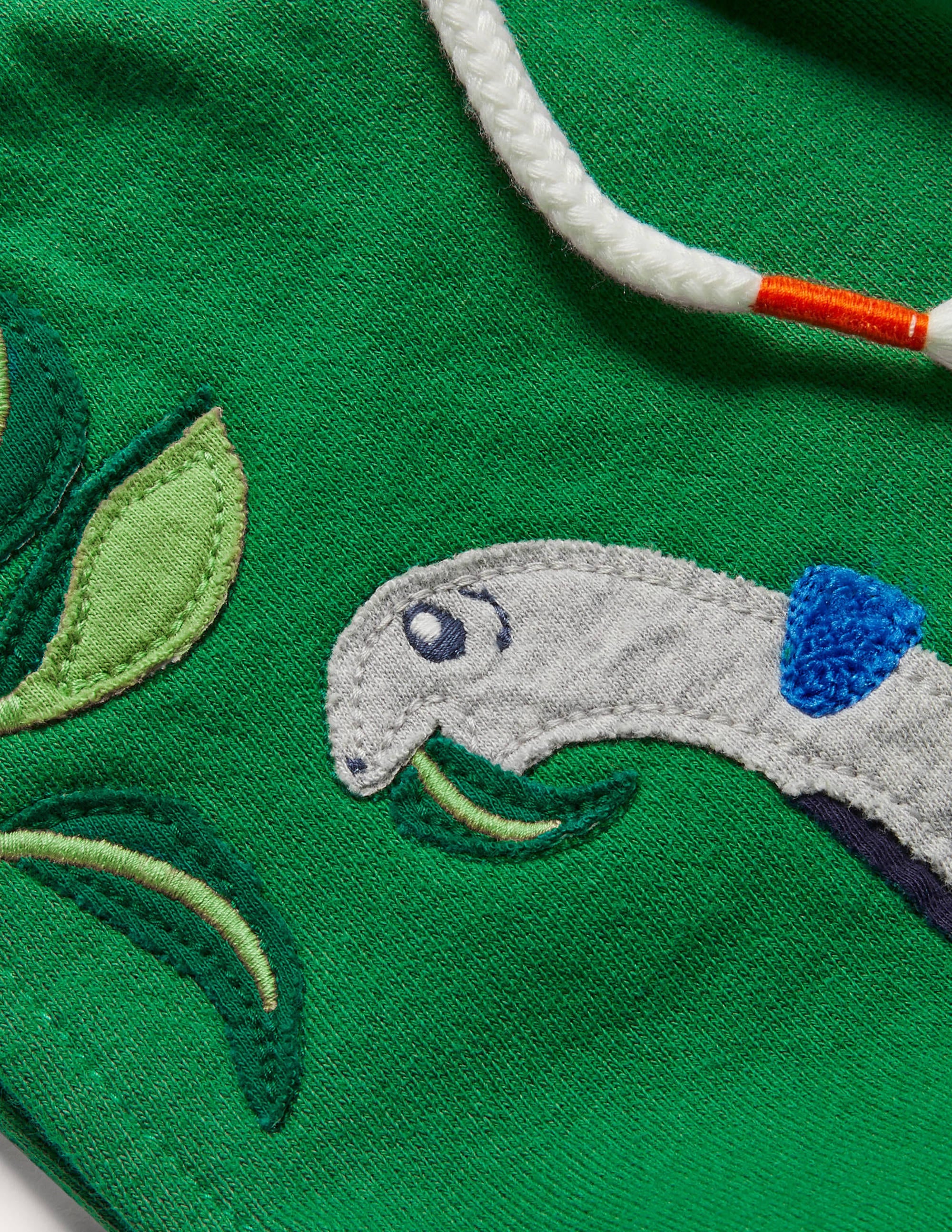 Appliqué Joggers-Highland Green Dinosaur - Image 3