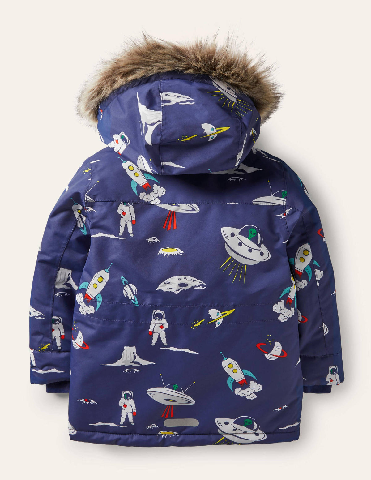 Cosy Waterproof Parka-Starboard Blue Space - Image 2