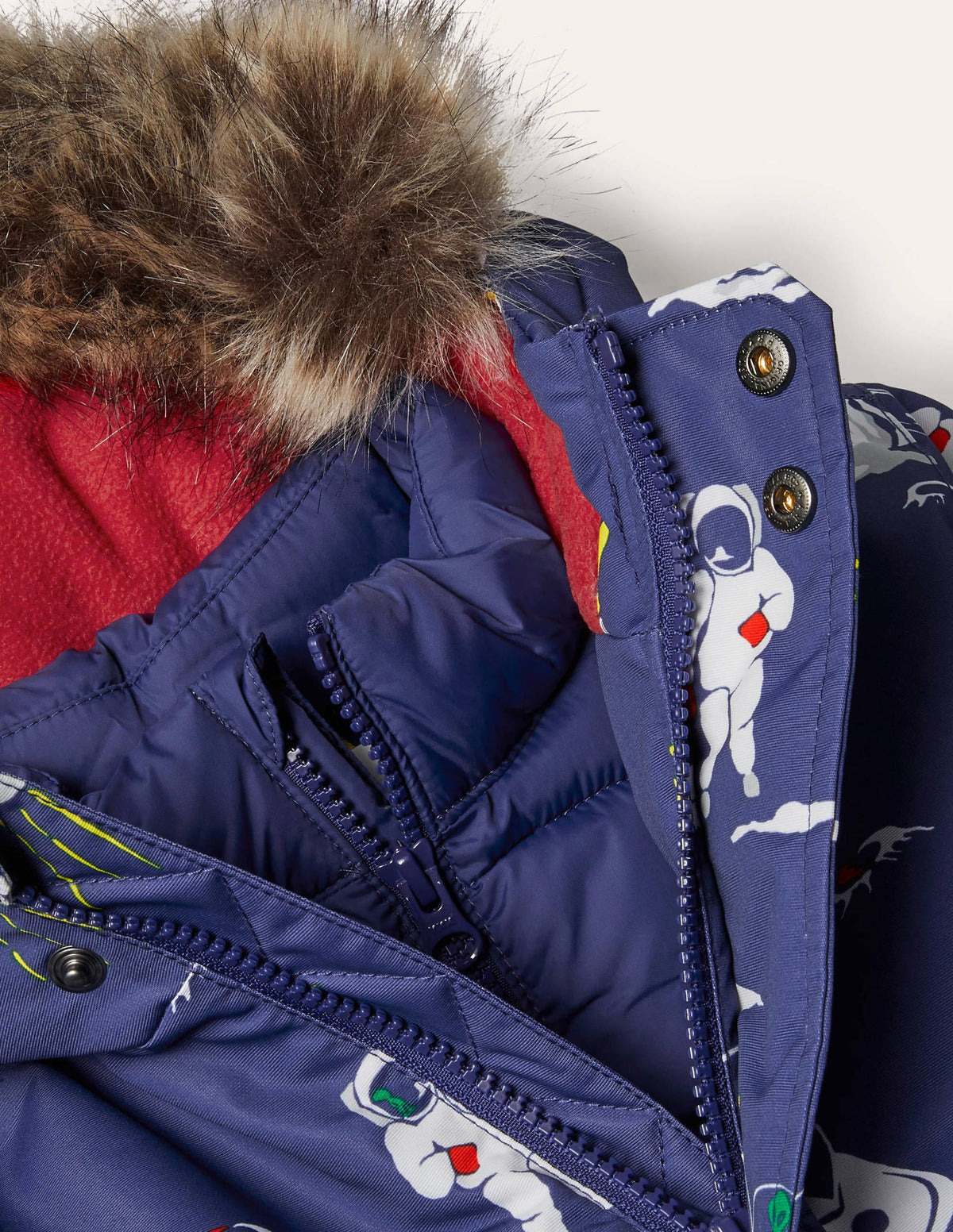 Cosy Waterproof Parka-Starboard Blue Space - Image 3