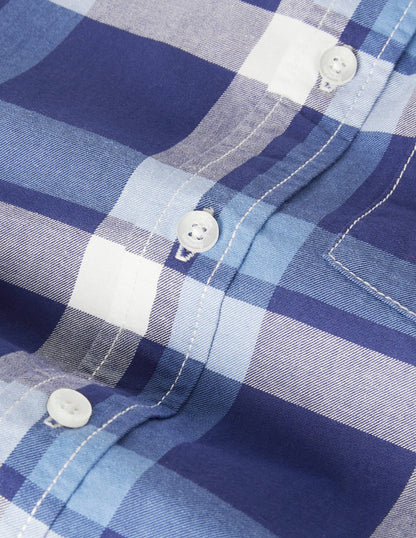 Casual Twill Shirt-College Navy/Blue-3