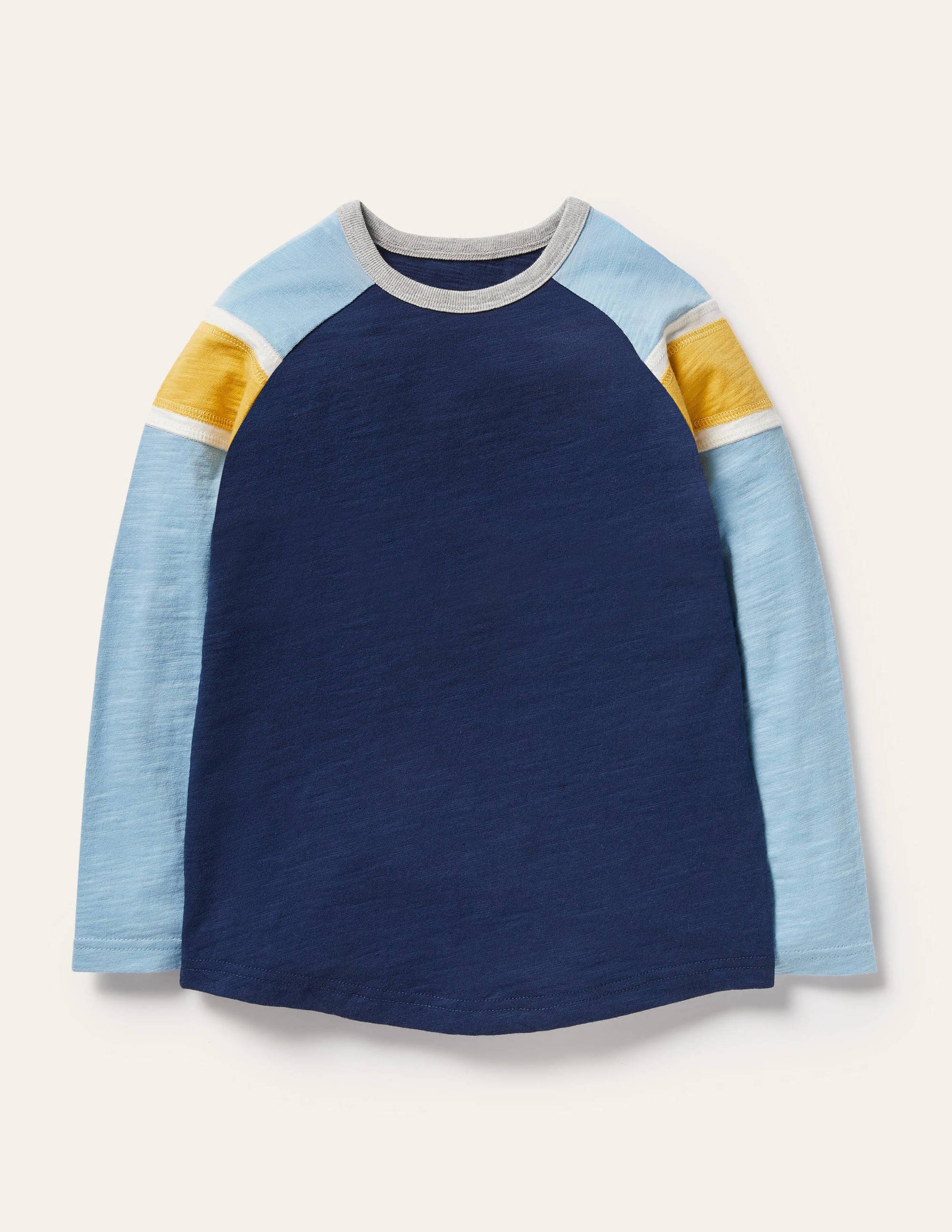 Raglan T-Shirt-Surfboard Blue/Maximillion-1