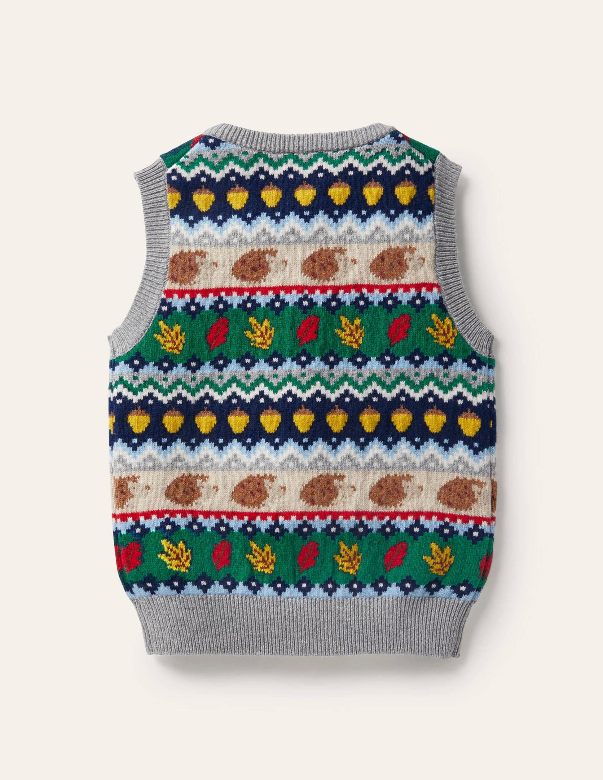 George Tank Top-Grey Marl/Woodland-2