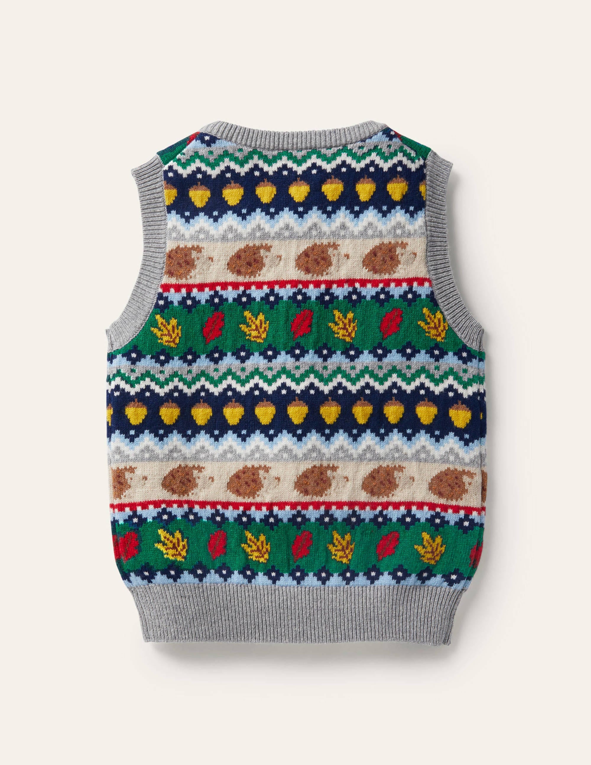 George Tank Top-Grey Marl/Woodland - Image 2