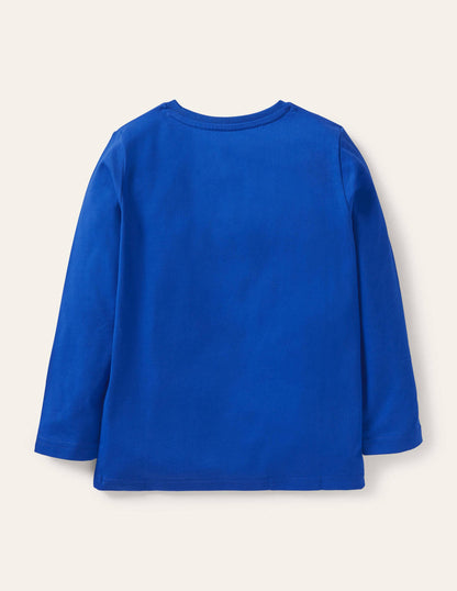 Educational Vehicle T-shirt-Brilliant Blue Diggers-2