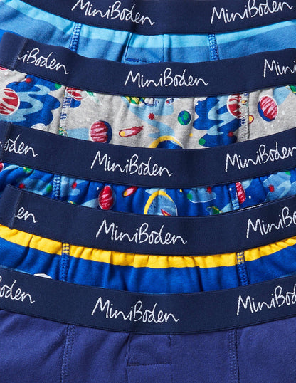 Boxers 5 Pack-Multi space-3