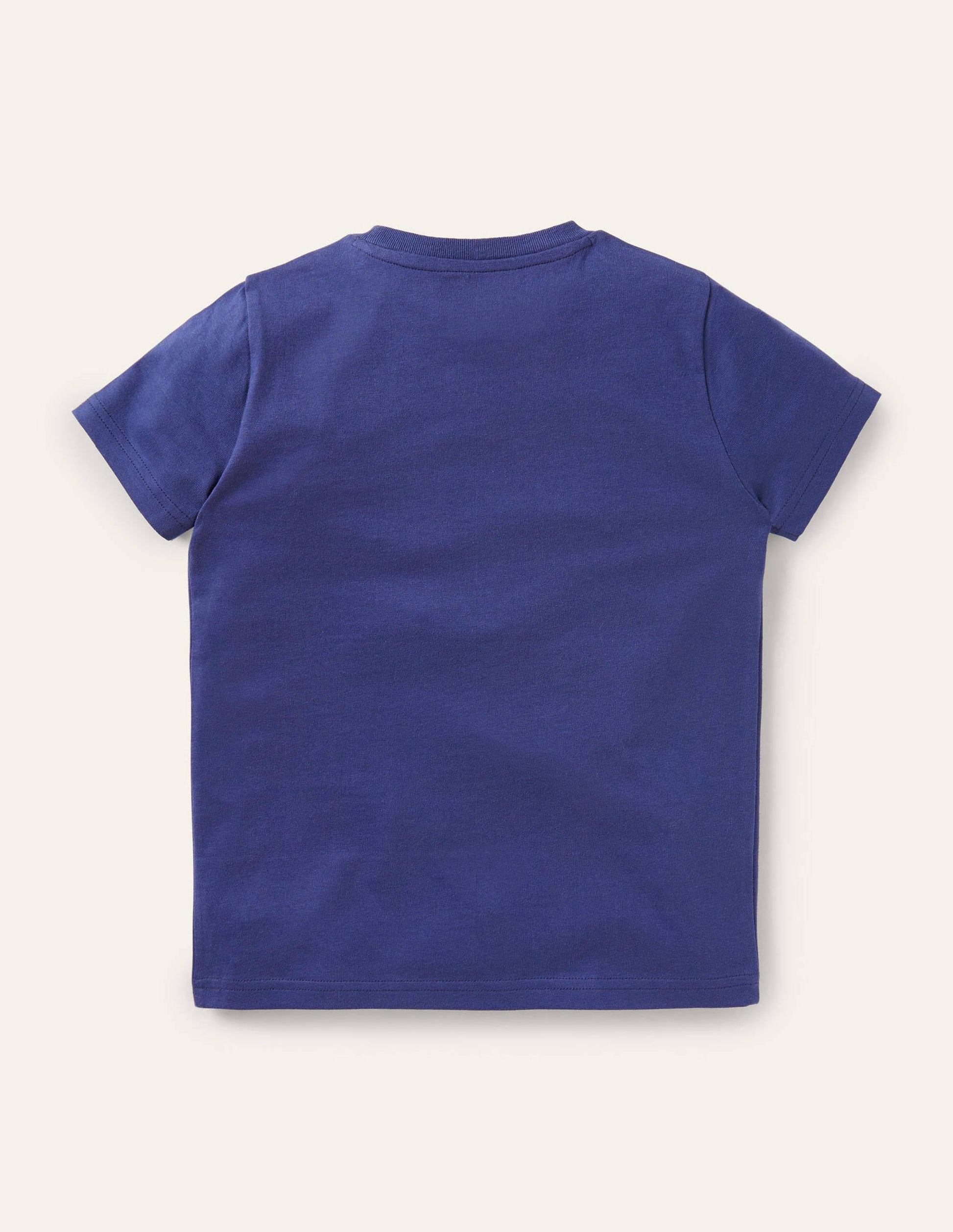 Appliqué Dude T-shirt-Starboard Blue Sloth-2