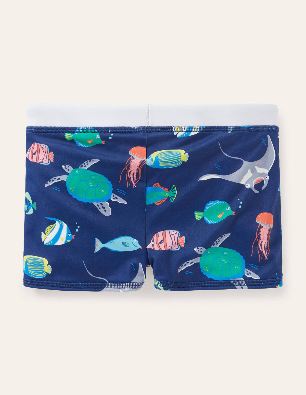 Swim Trunks-Starboard Blue Fish Friends-2
