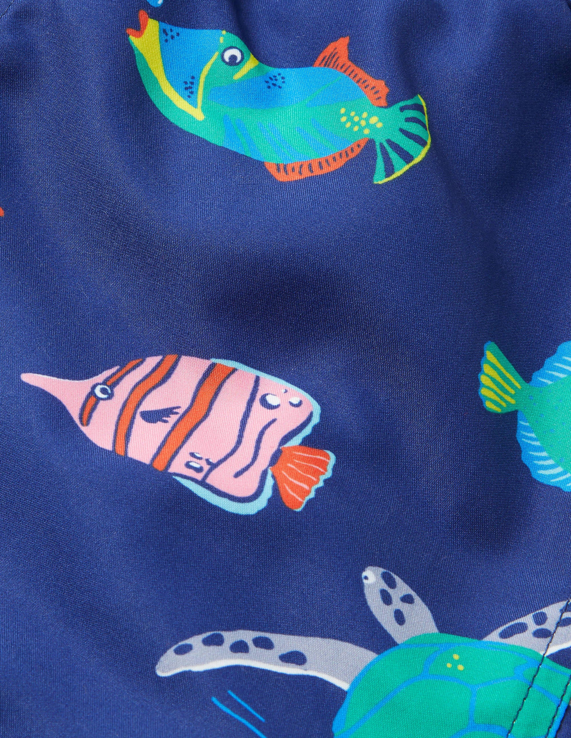 Swim Shorts-Starboard Blue Fish Friends - Image 3