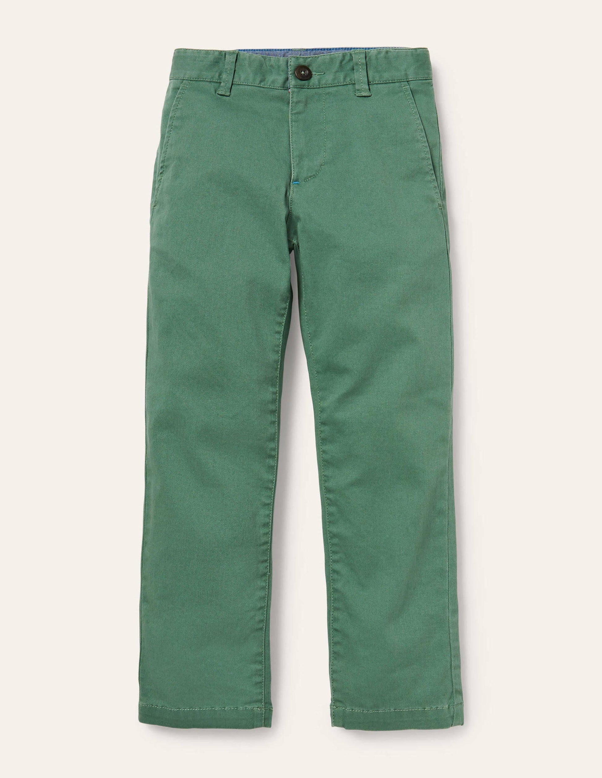 Chino Stretch Trousers-Rosemary Green-1