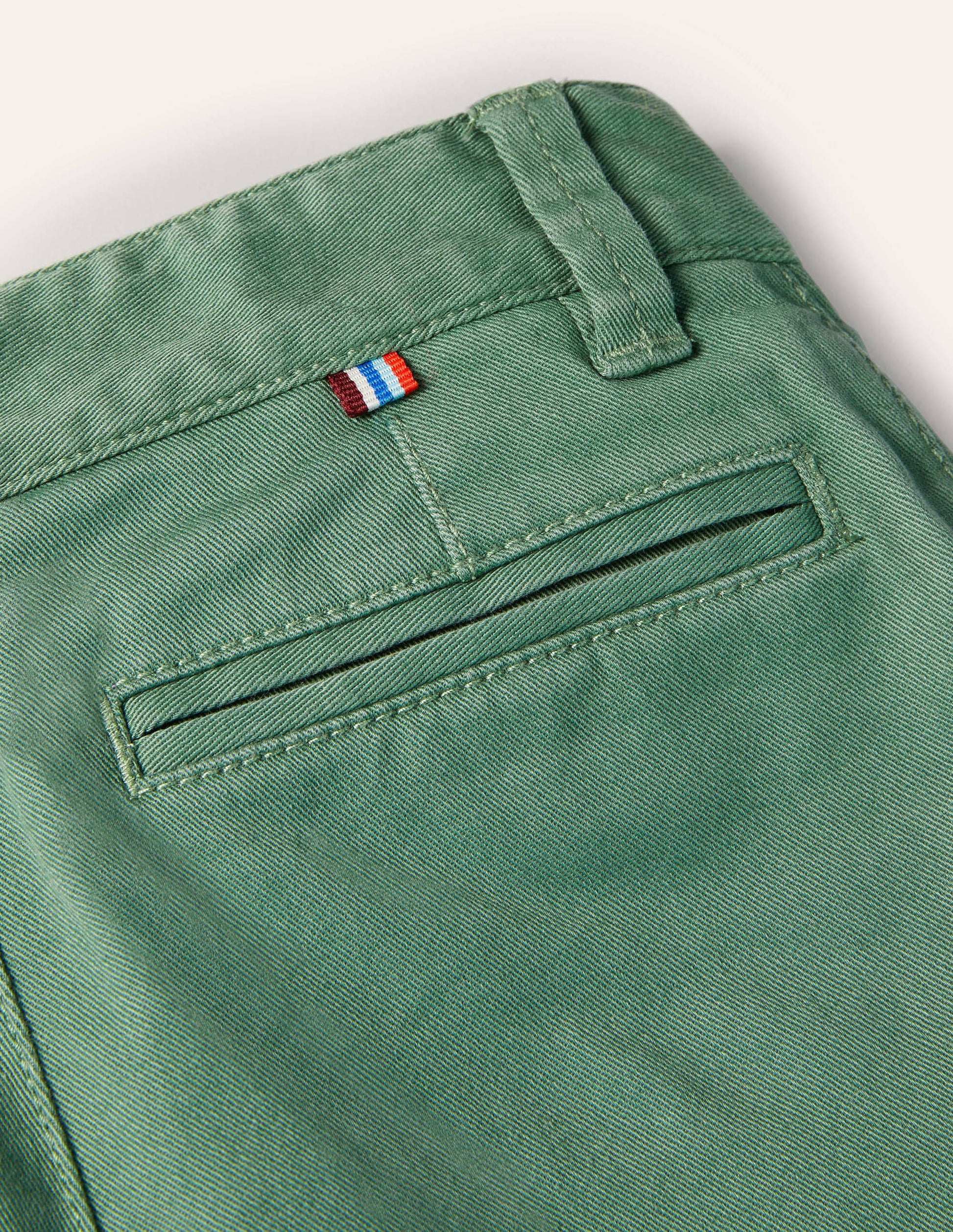 Chino Stretch Trousers-Rosemary Green-3