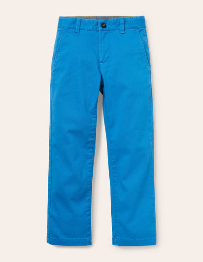 Chino Stretch Trousers-Moroccan Blue-1