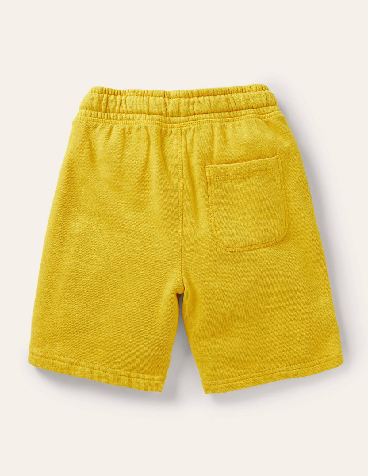 Garment-dyed Sweatshorts-Daffodil Yellow-2