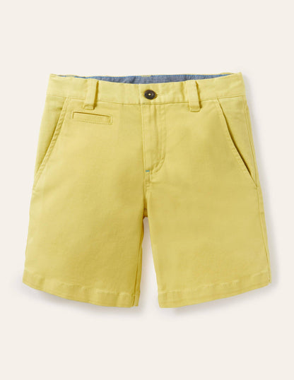 Chino Shorts-Pineapple Yellow-1