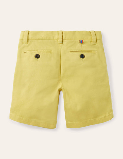 Chino Shorts-Pineapple Yellow-2