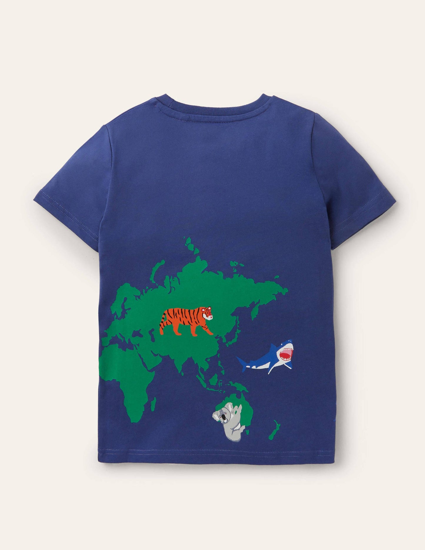 Map T-Shirt-Starboard Blue Map