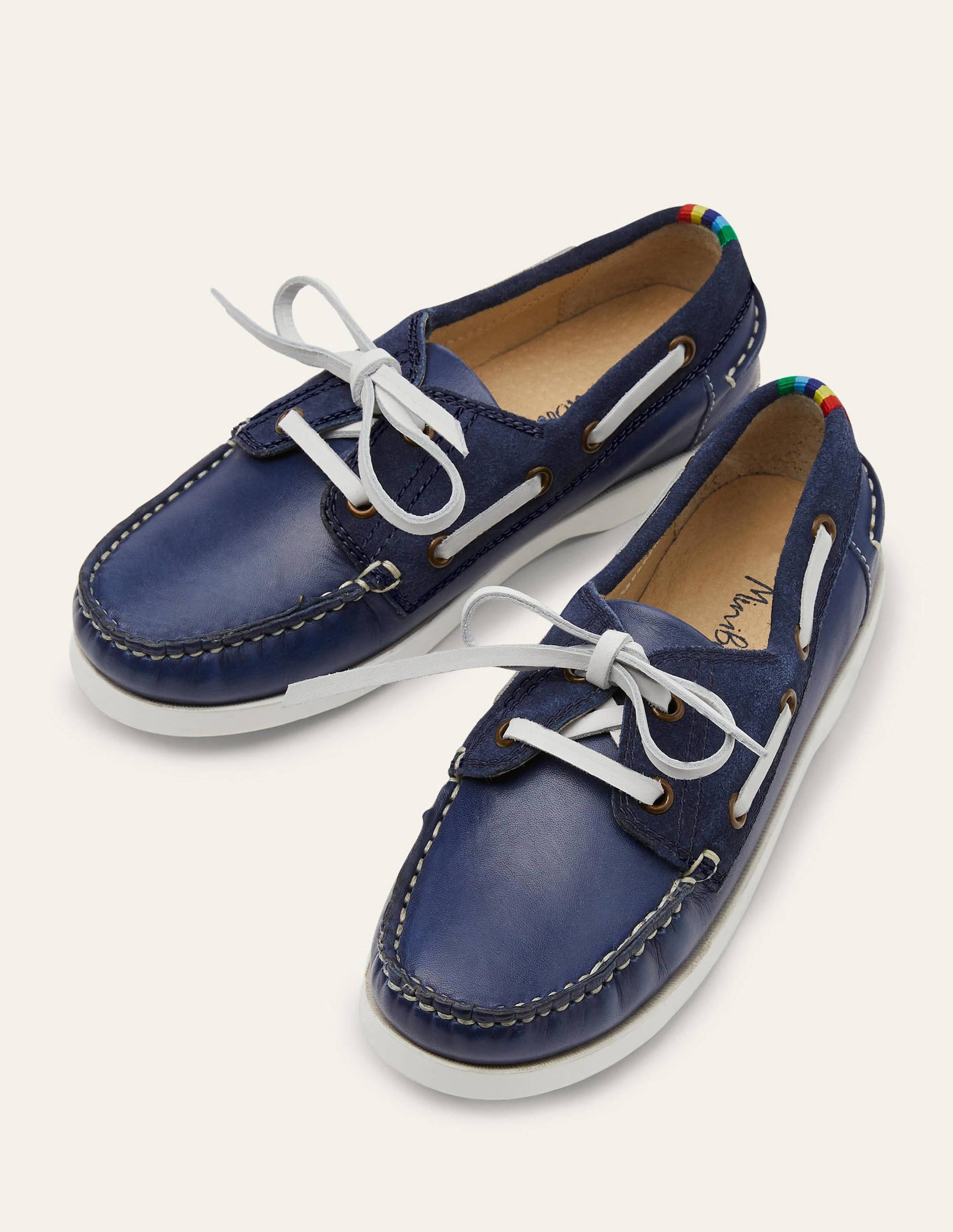 Boat Shoes-College Navy-1