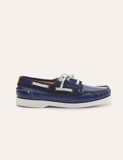 Boat Shoes-College Navy-2