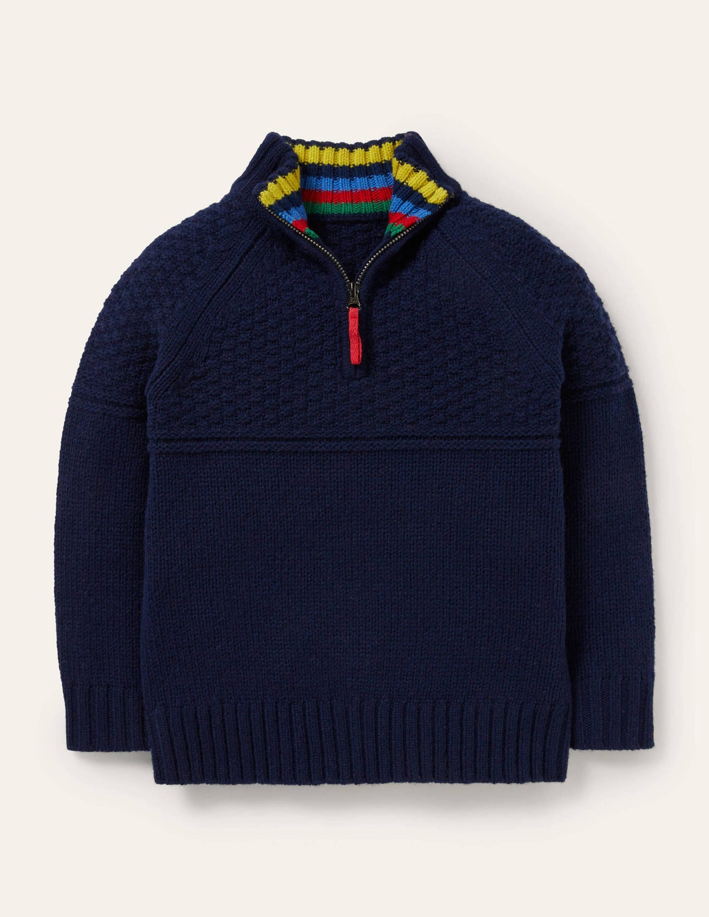 Half-zip Jumper-College Navy
