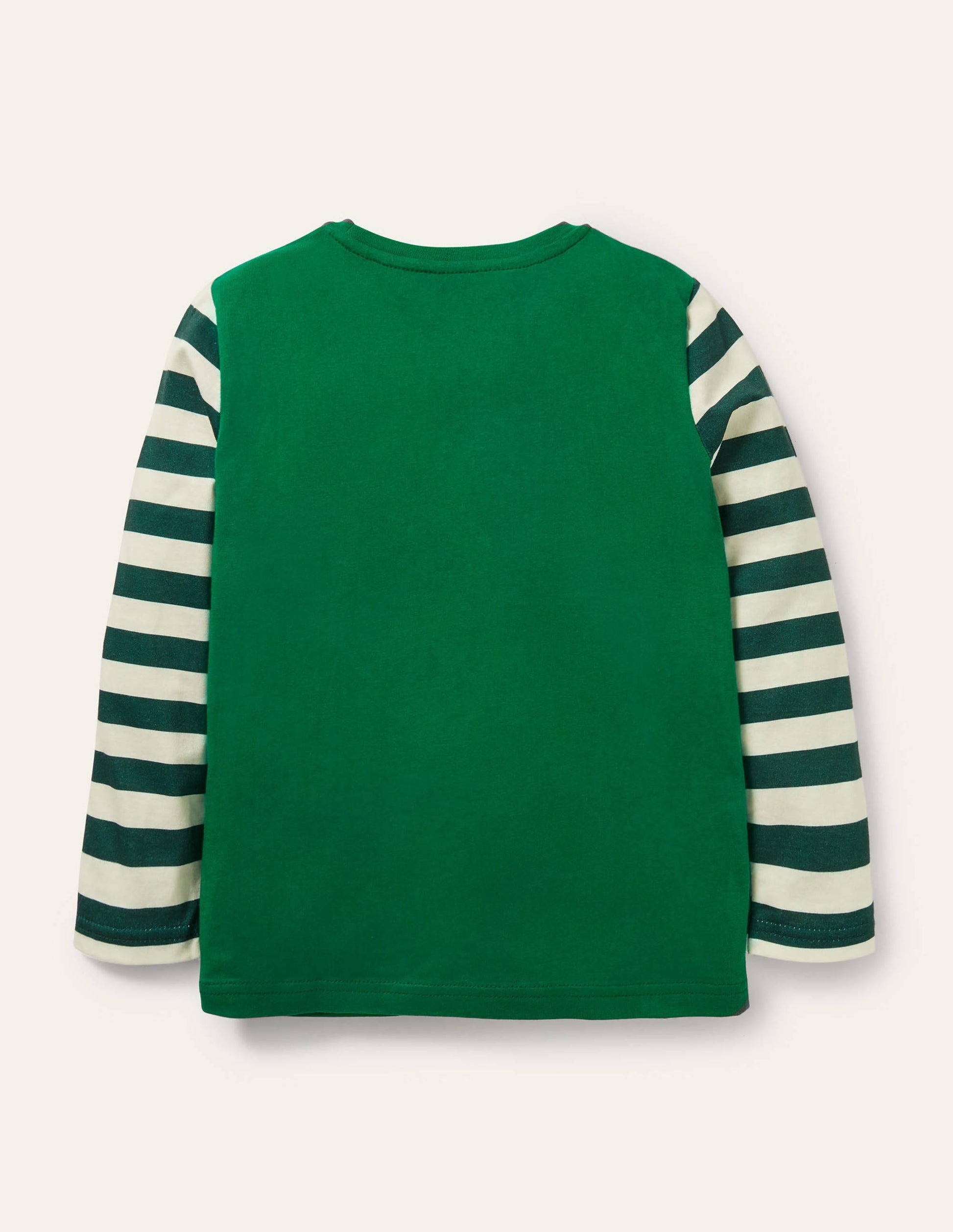 Woodland Appliqué T-shirt-Forest Green Wheelbarrow Fox-2