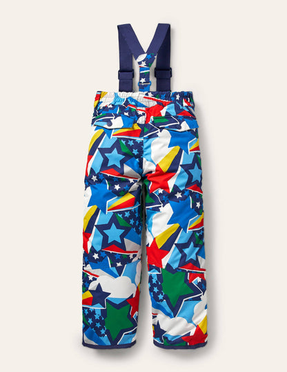 All-weather Waterproof Trouser-Bright Rainbow Stars-2