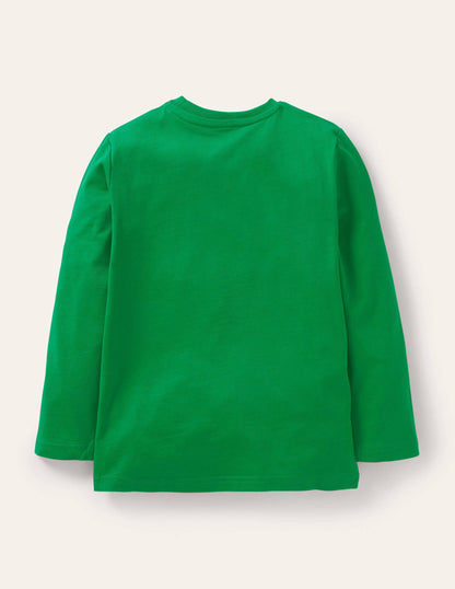 Educational Graphic T-shirt-Highland Green Dinosaurs-2