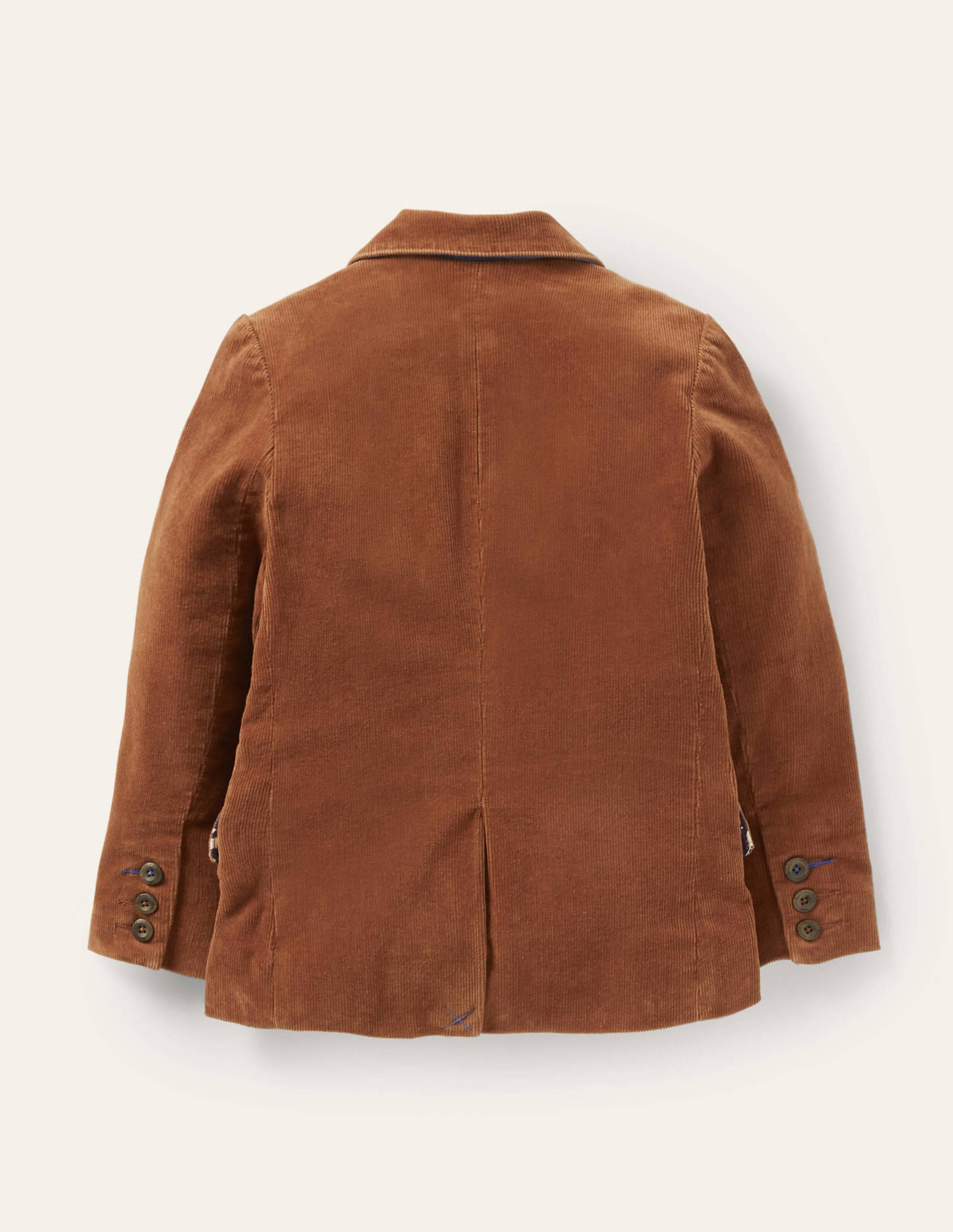 Cord Party Blazer-Terrier Brown-2