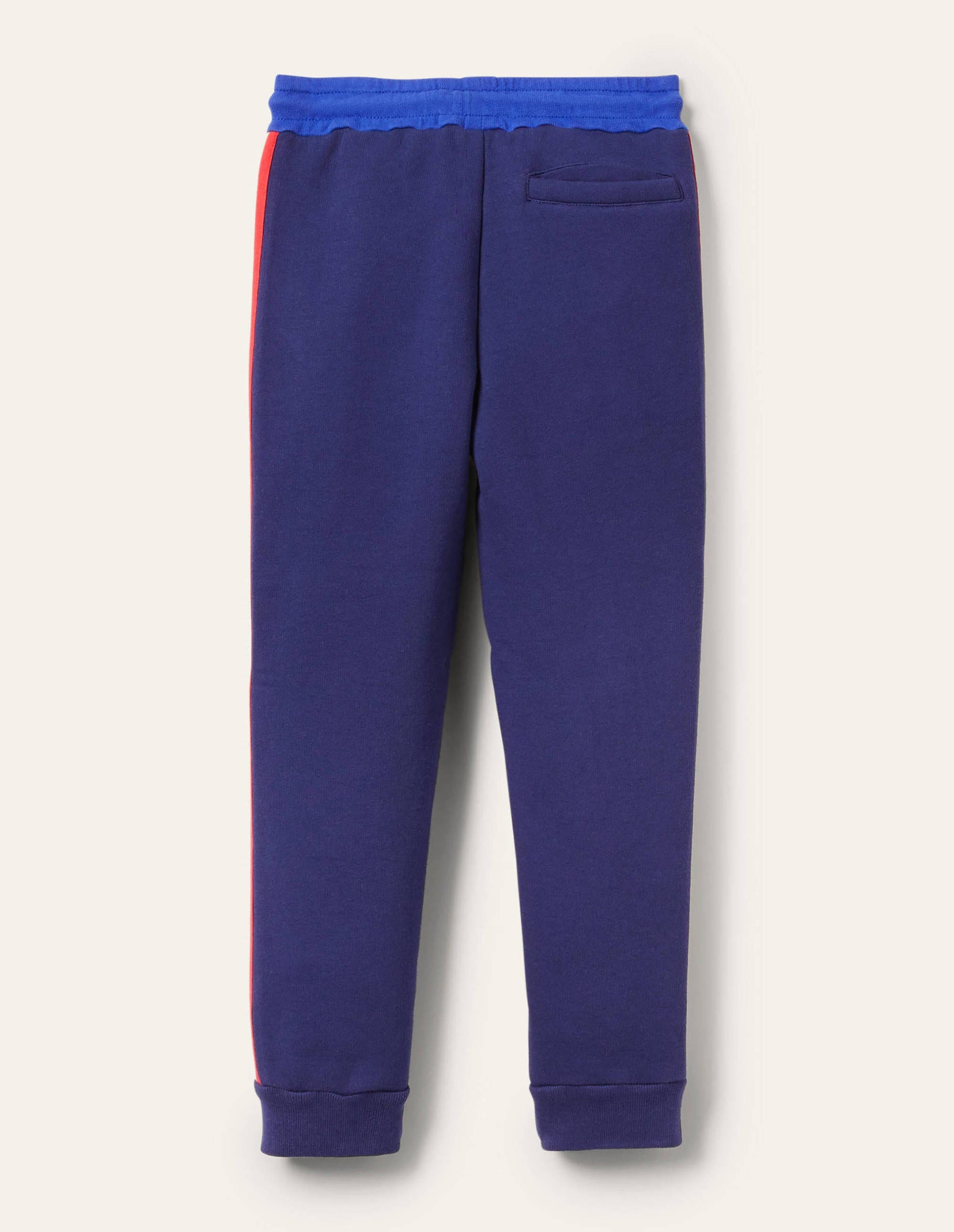 Shaggy-lined Joggers-College Navy-2