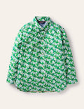 Printed Party Shirt-Highland Green Dragons
