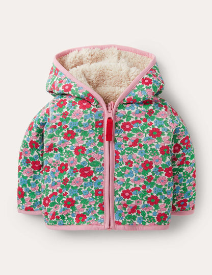Floral Reversible Jacket-Ivory Vintage Bloom-1