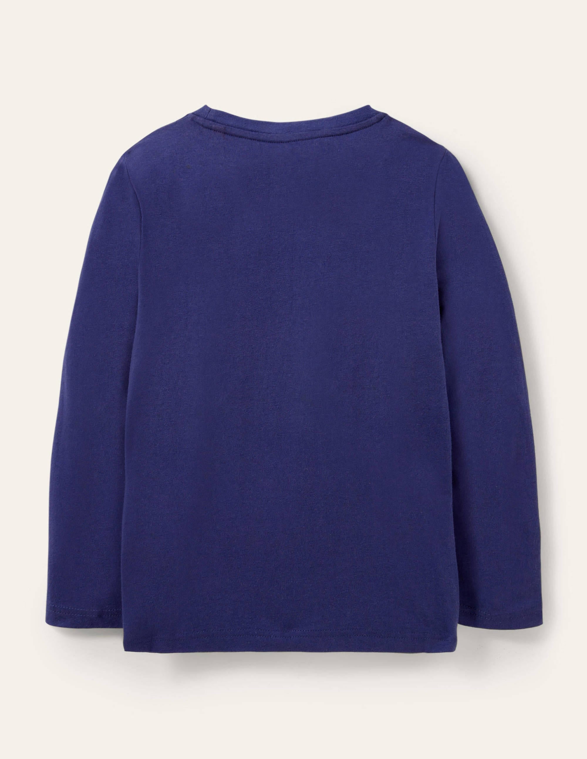 Lift-the-flap Arctic T-shirt-Starboard Blue Snow Plough - Image 2