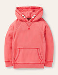 Garment Dye Hoodie-Strawberry Tart Red