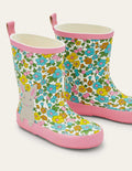 Fun Wellies-Floral Bunny