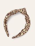 Knotted Headband-Leopard
